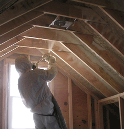Bellevue WA attic spray foam insulation
